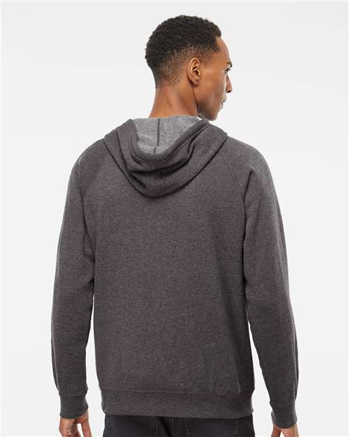 Unisex Special Blend Raglan Full-Zip Hooded Sweatshirt - PRM33SBZ 16