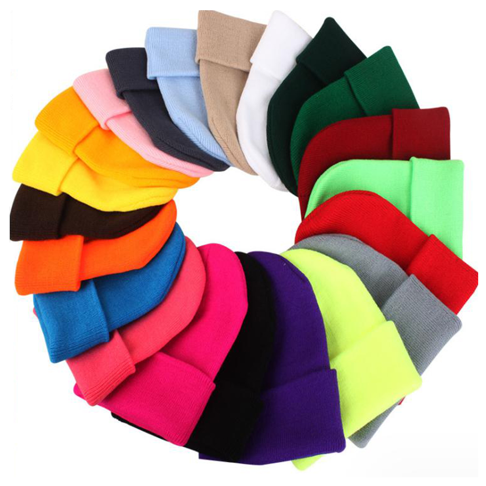 Unisex Knit Cuff Beanie Hat 7