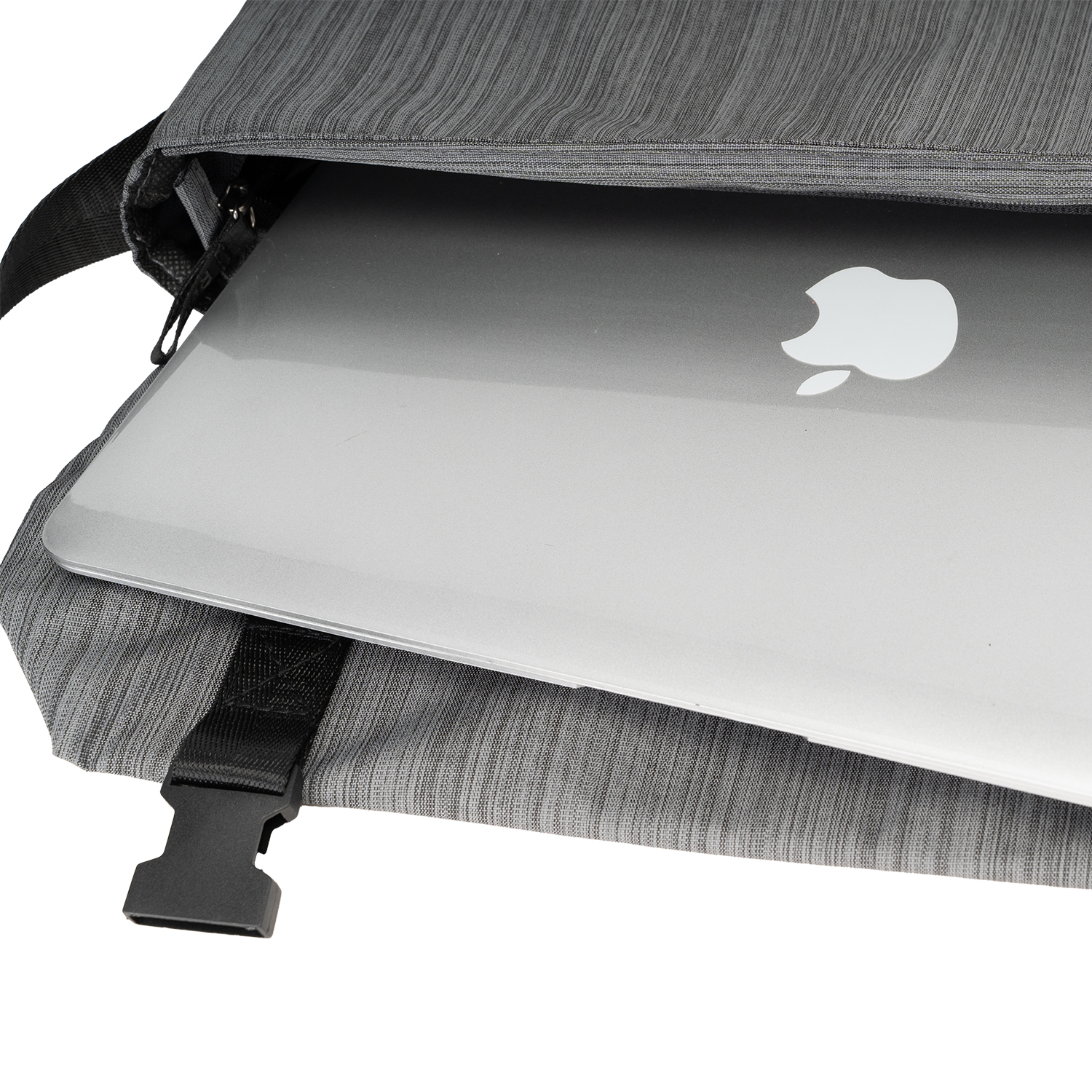 RejuVe® ELEMENT Recycled Heather Modern Sleek Executive Laptop Brief Bag 4