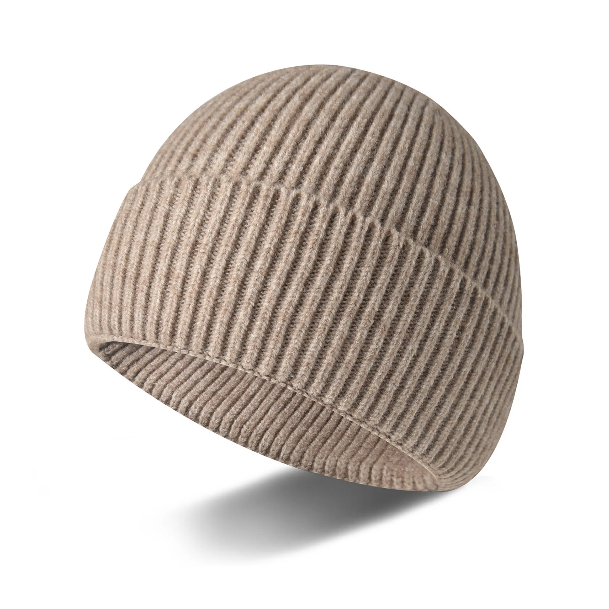Autumn Winter Integrated Knitted Warm Cold-Proof Beanie 3
