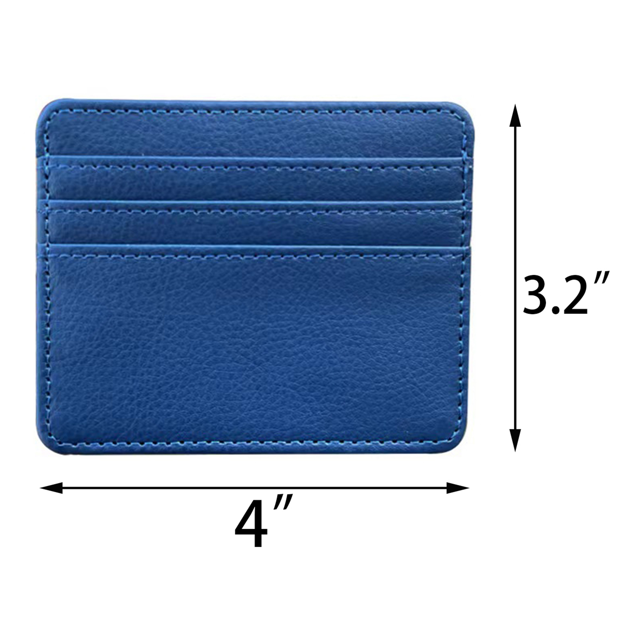 PU Leather Card Holder Wallet 3