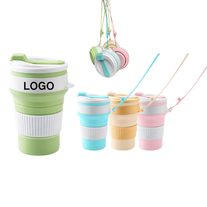 11.84oz Travel Silicone Folding Cup 1