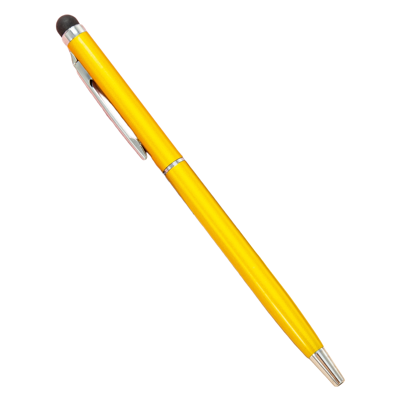 Twist Action Metal Ballpoint Pen W/ Stylus 13