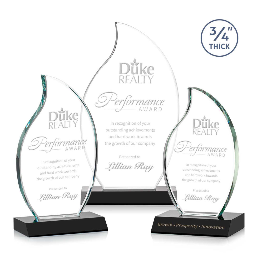 Croydon Flame Award - Black