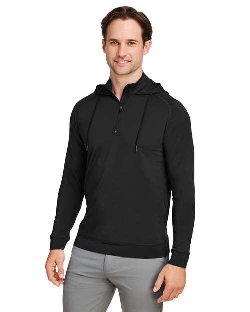 Unisex Vandyke Quarter-Zip Hooded Pullover - SWV600, custom hoodie or sweatshirt with logo imprint 25