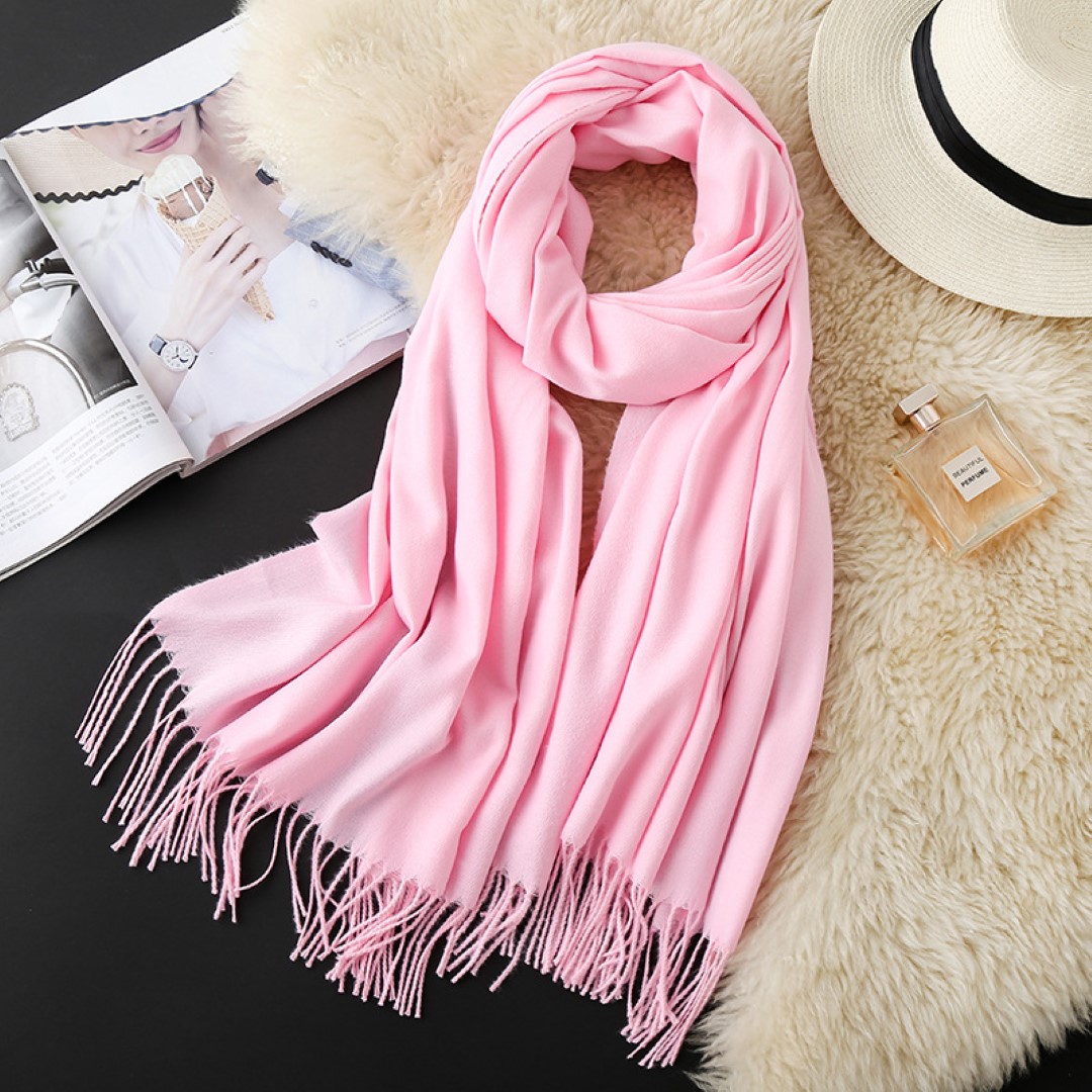 Winter Long Pashmina Scarf 2