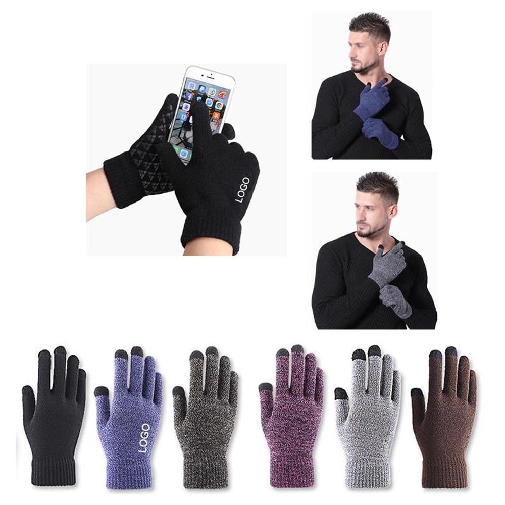 Knit Touchscreen Gloves 2