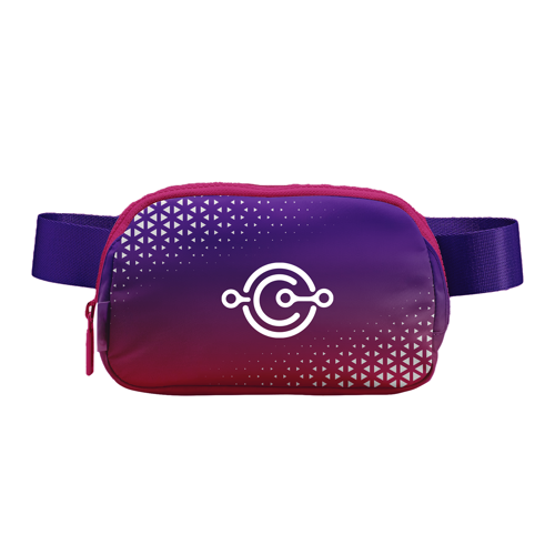 Sublimation Simply Styled Polyester Waist Bag 6