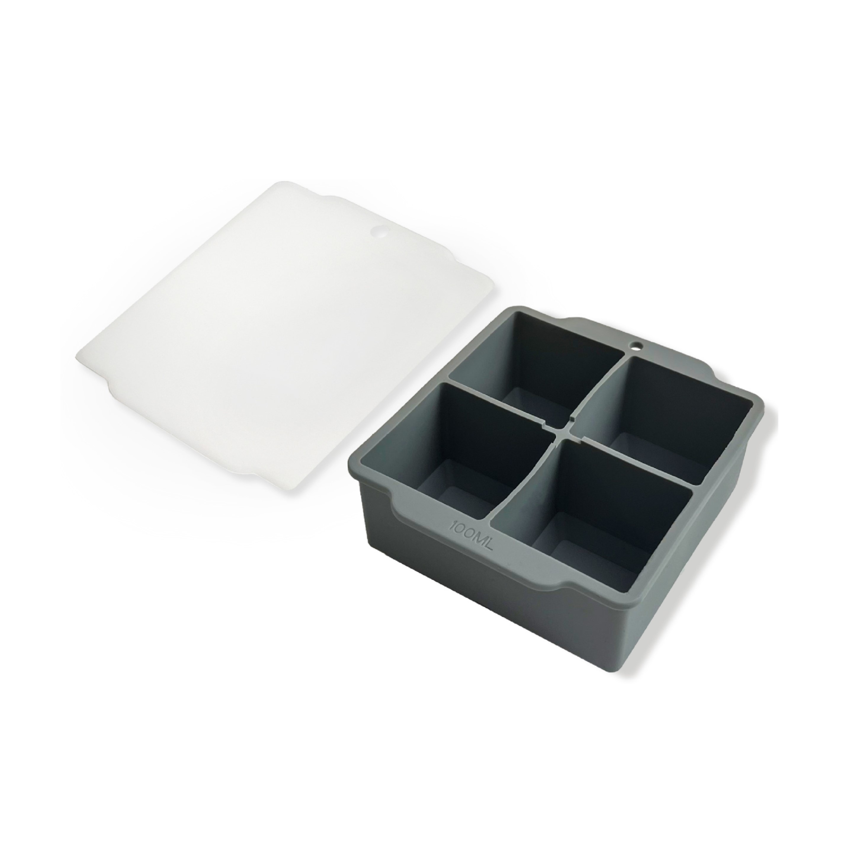 Large Ice Cube Tray 4 Grids 4