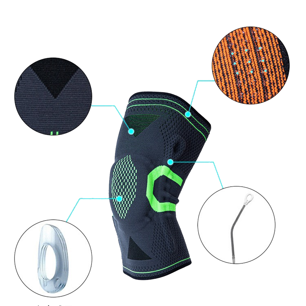 Spring supported knee pads 2
