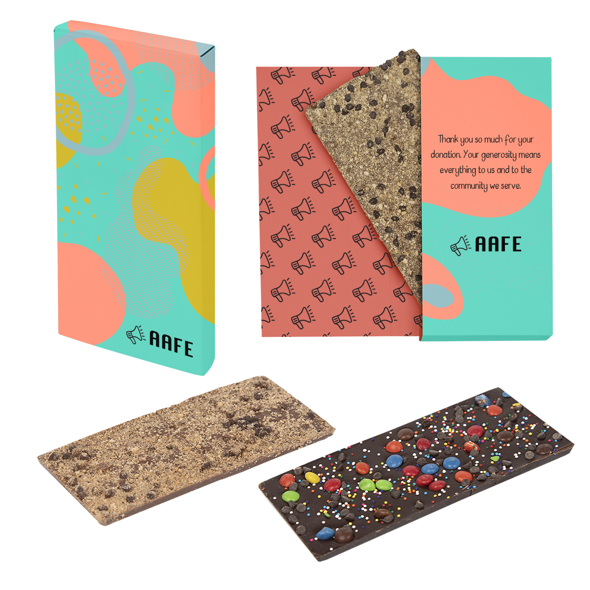 Gourmet Chocolate Bar In Card Box 3