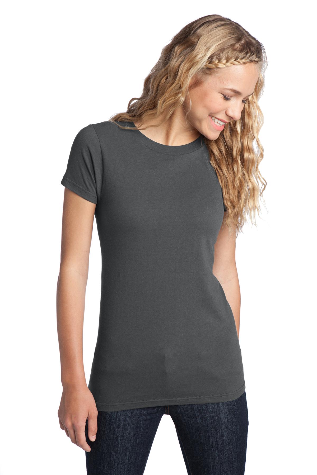 District Women's Fitted The Concert Tee DT5001 54