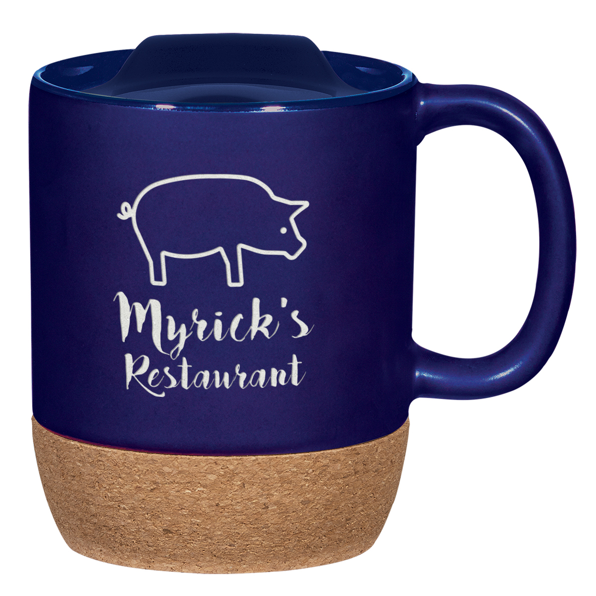 14 Oz. Cork Base Ceramic Mug 28