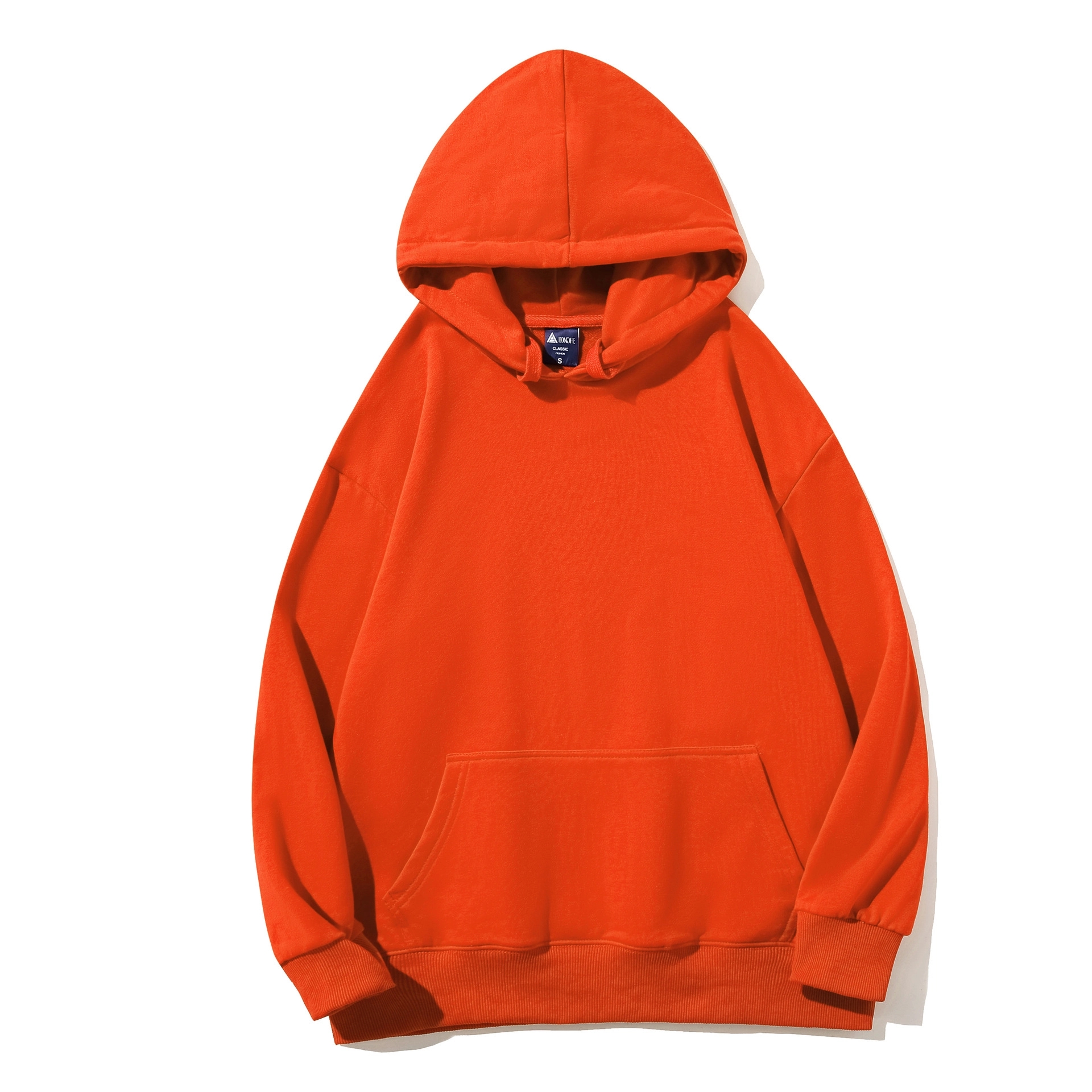 Hooded Pullover Sweatshirt with Pocket, custom hoodie or sweatshirt with logo imprint 4