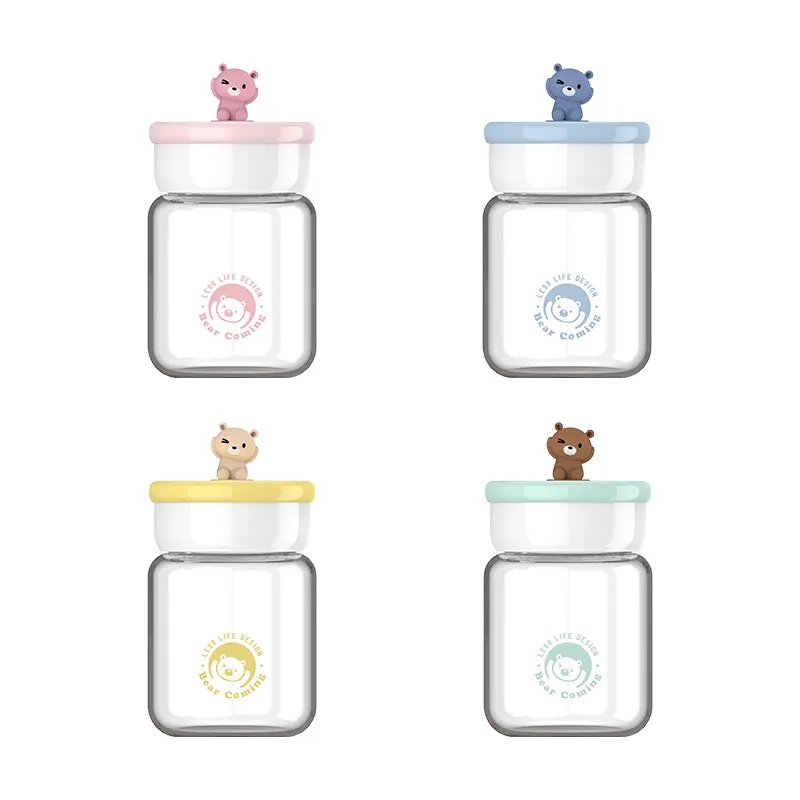 Biggie glass milk cup 3