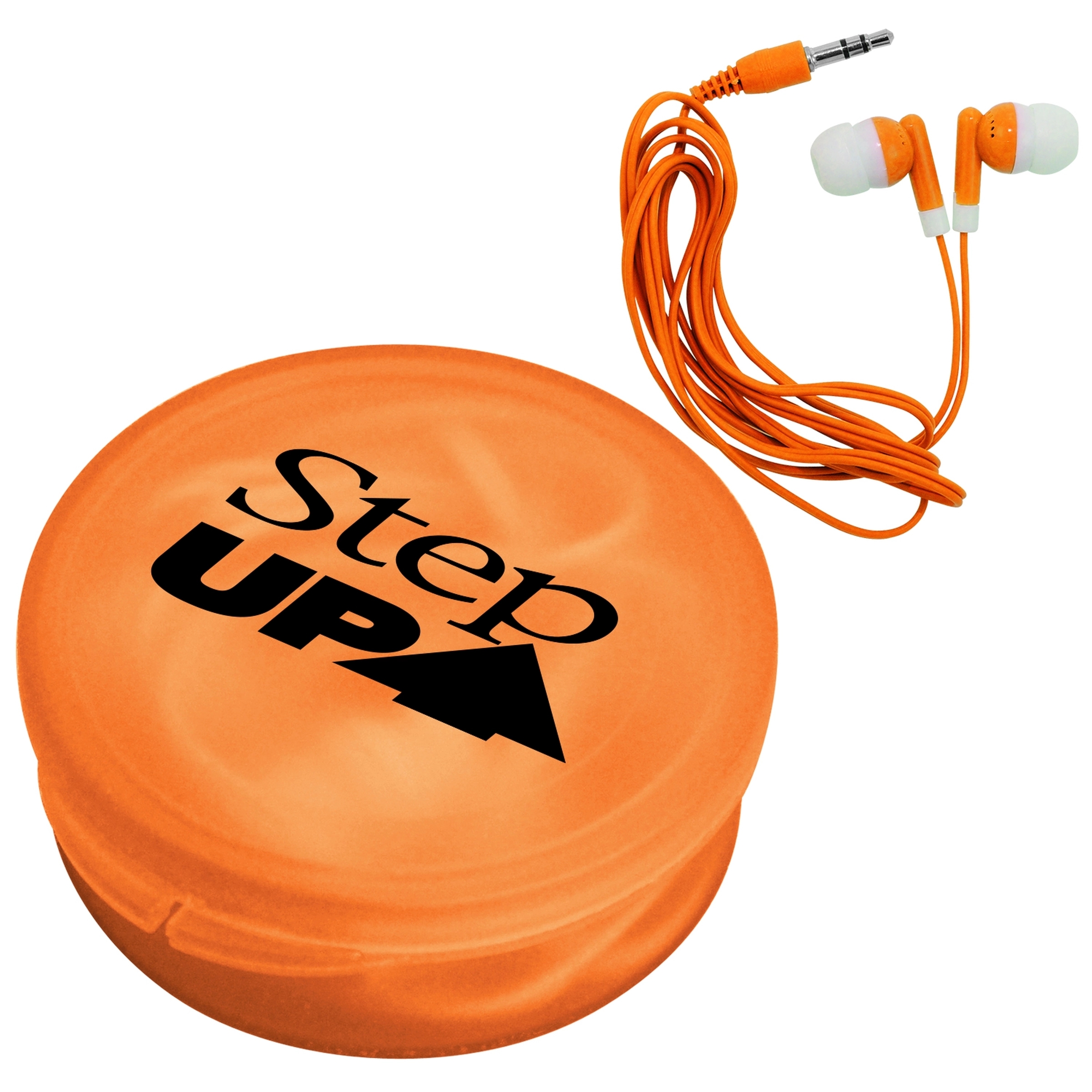 Matching Ear Buds & Round Case 11