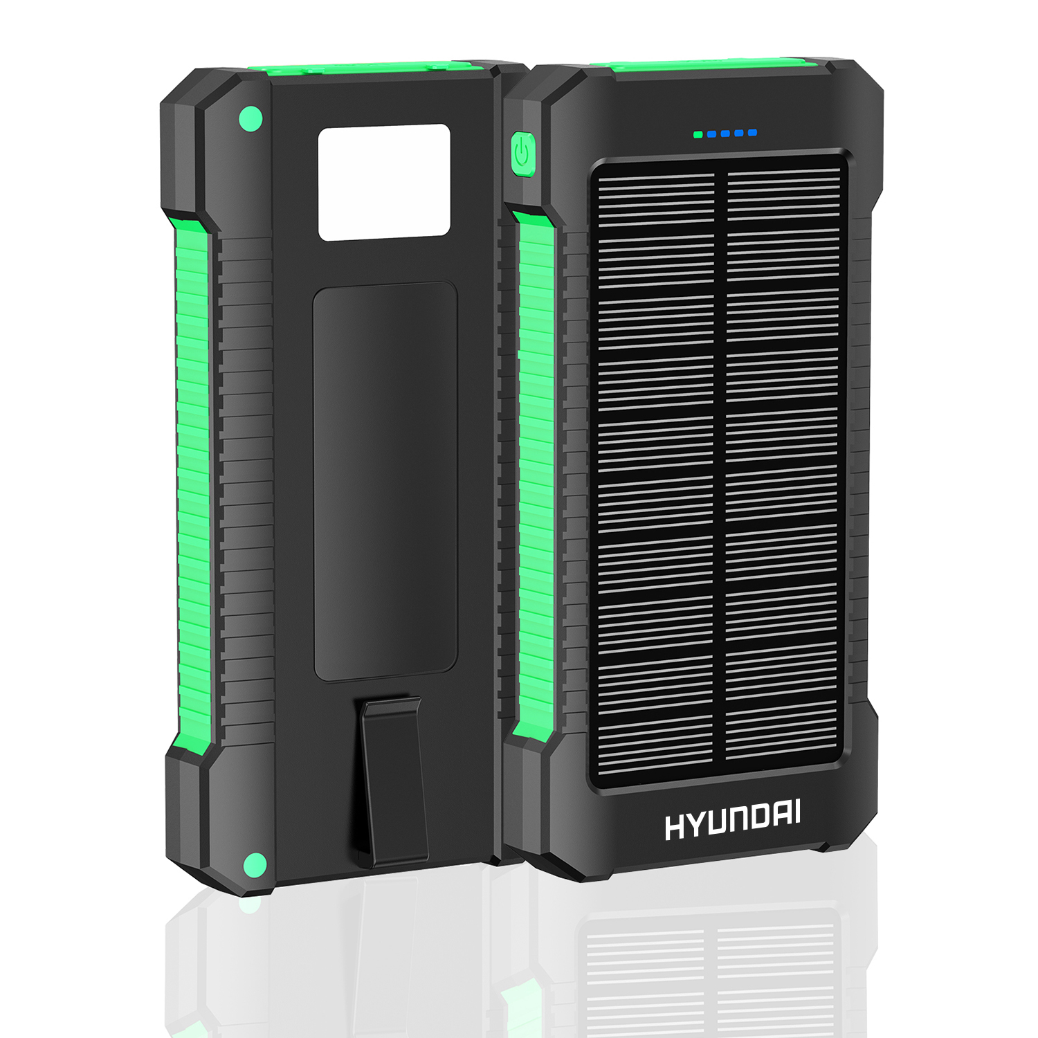 10000mAh Solar Phone Charger /Power Bank with Flash Light 10
