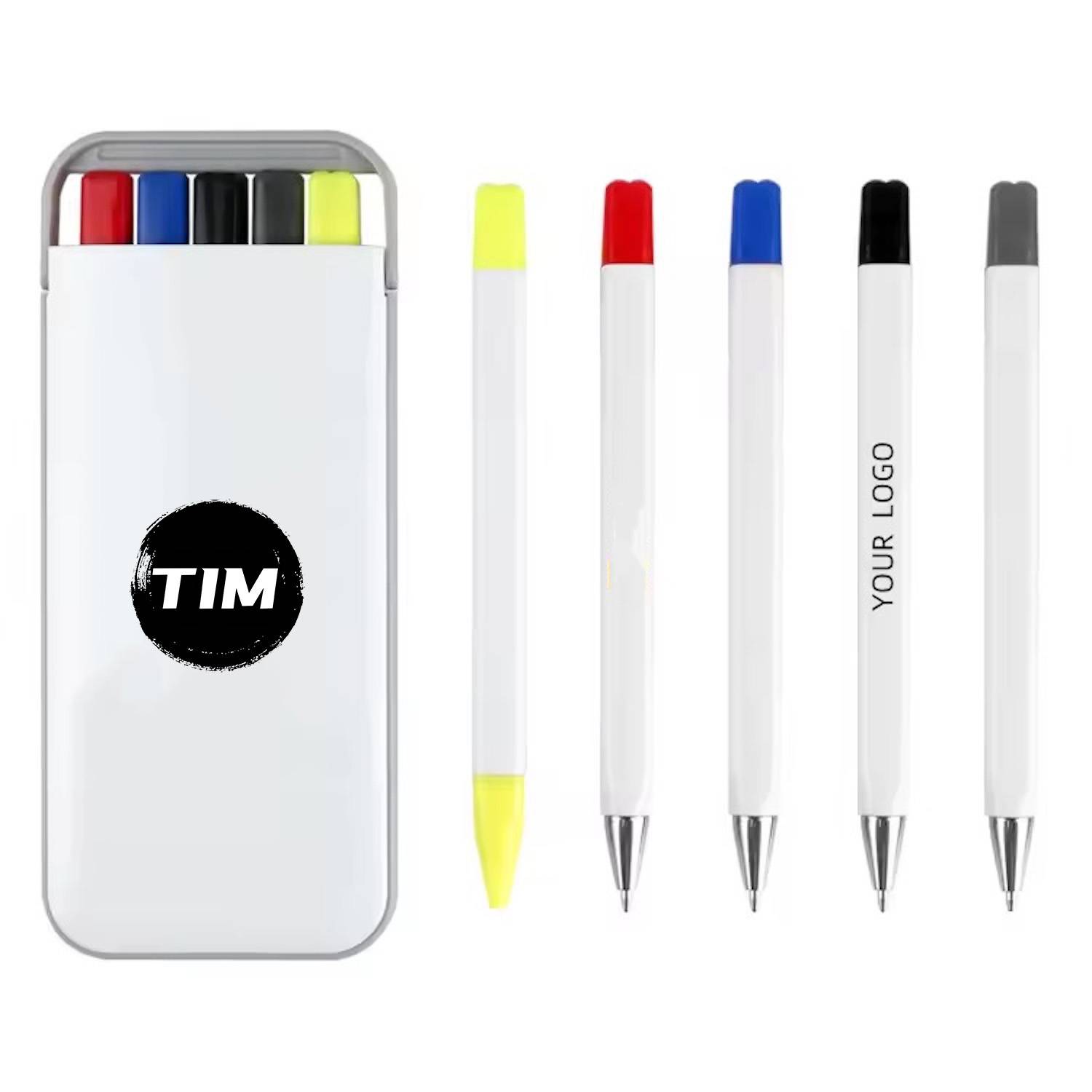 Personalized 4 Pcs Stationery Pen Sets 2
