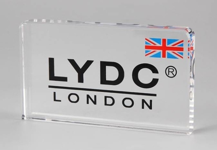 Transparent Acrylic Table Tent, Table Display Stand 2