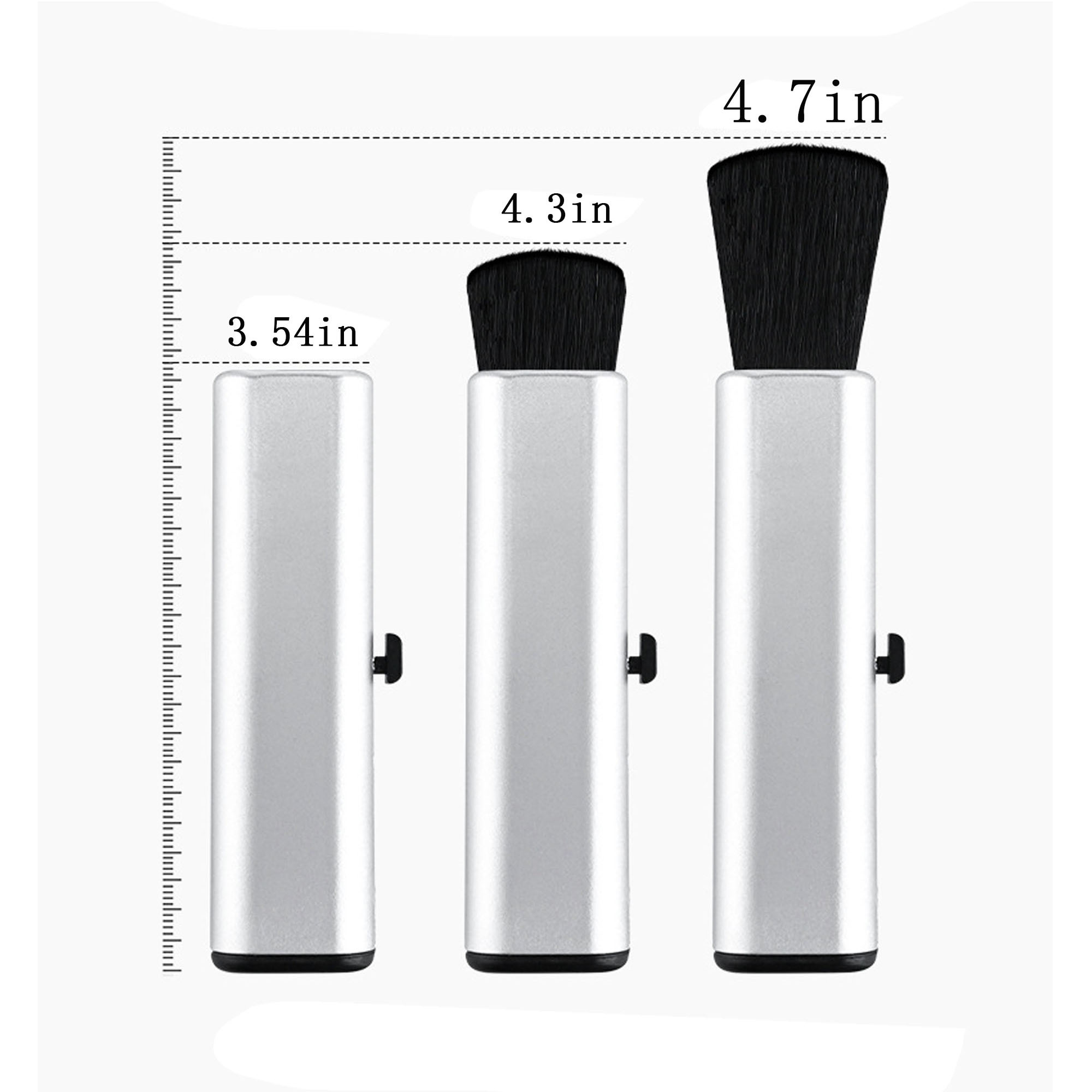 Gentle Dust Brush for Cleaning Computer Keyboard Spaces 3