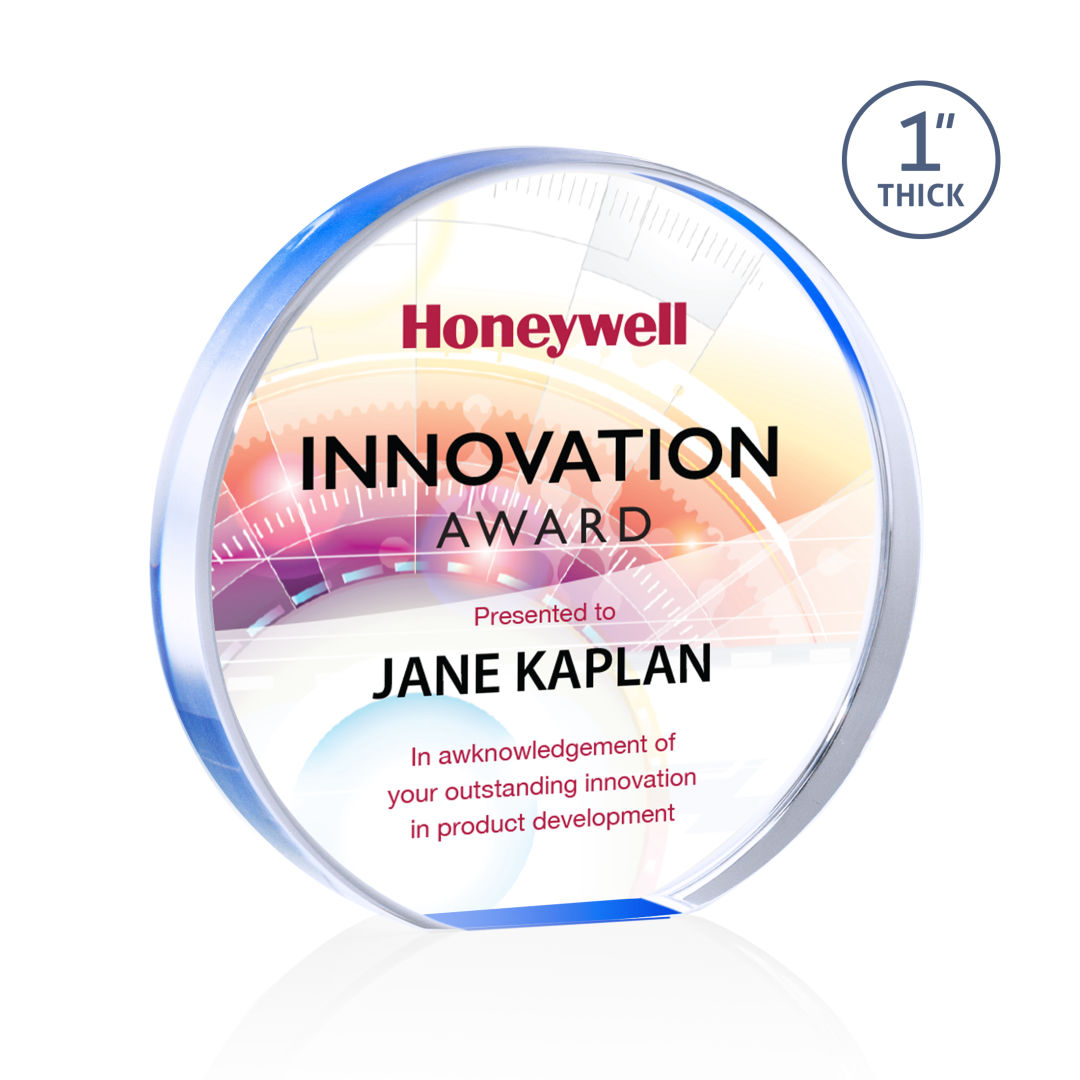 Narita Circle VividPrint™ Award - Blue 3