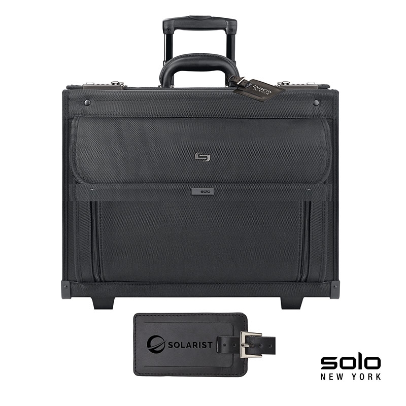Solo New York Morgan Rolling Catalog Case