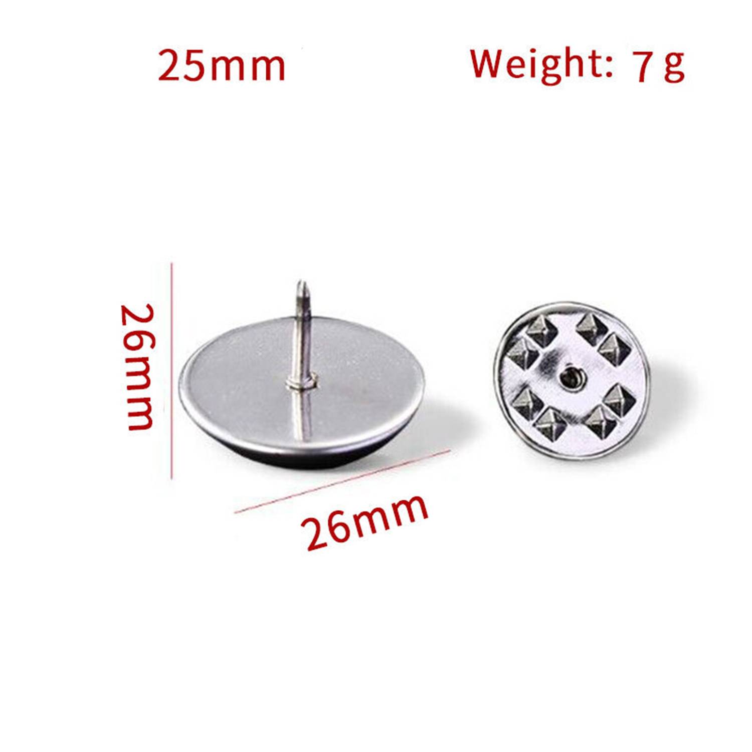 25mm Round Glass Patch 4