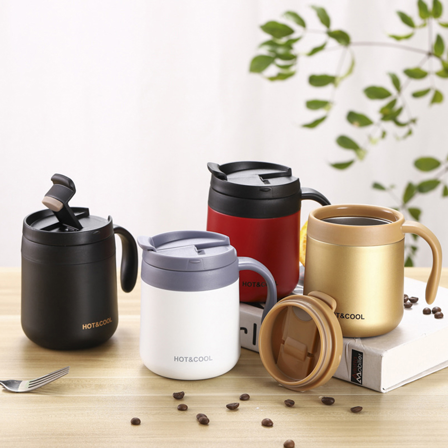12oz Insulated Double-walled Coffee Mug 2