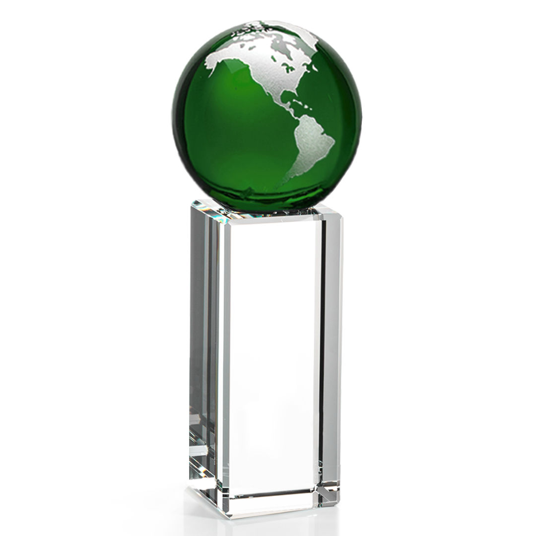 Luz Globe Award - Green/Silver 4