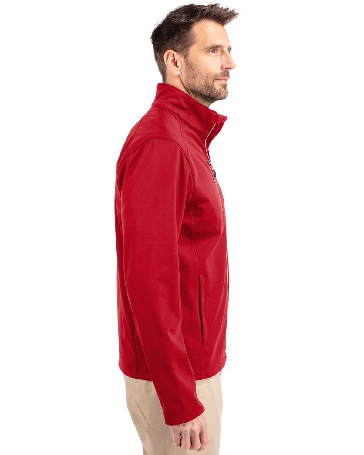 Cutter & Buck Evoke Recycled Honeycomb Fleece Mens Full Zip Jacket 12