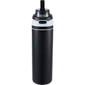Elvin 28oz Recycled Stainless Flip Straw Bottle, custom water bottle with logo imprint 193