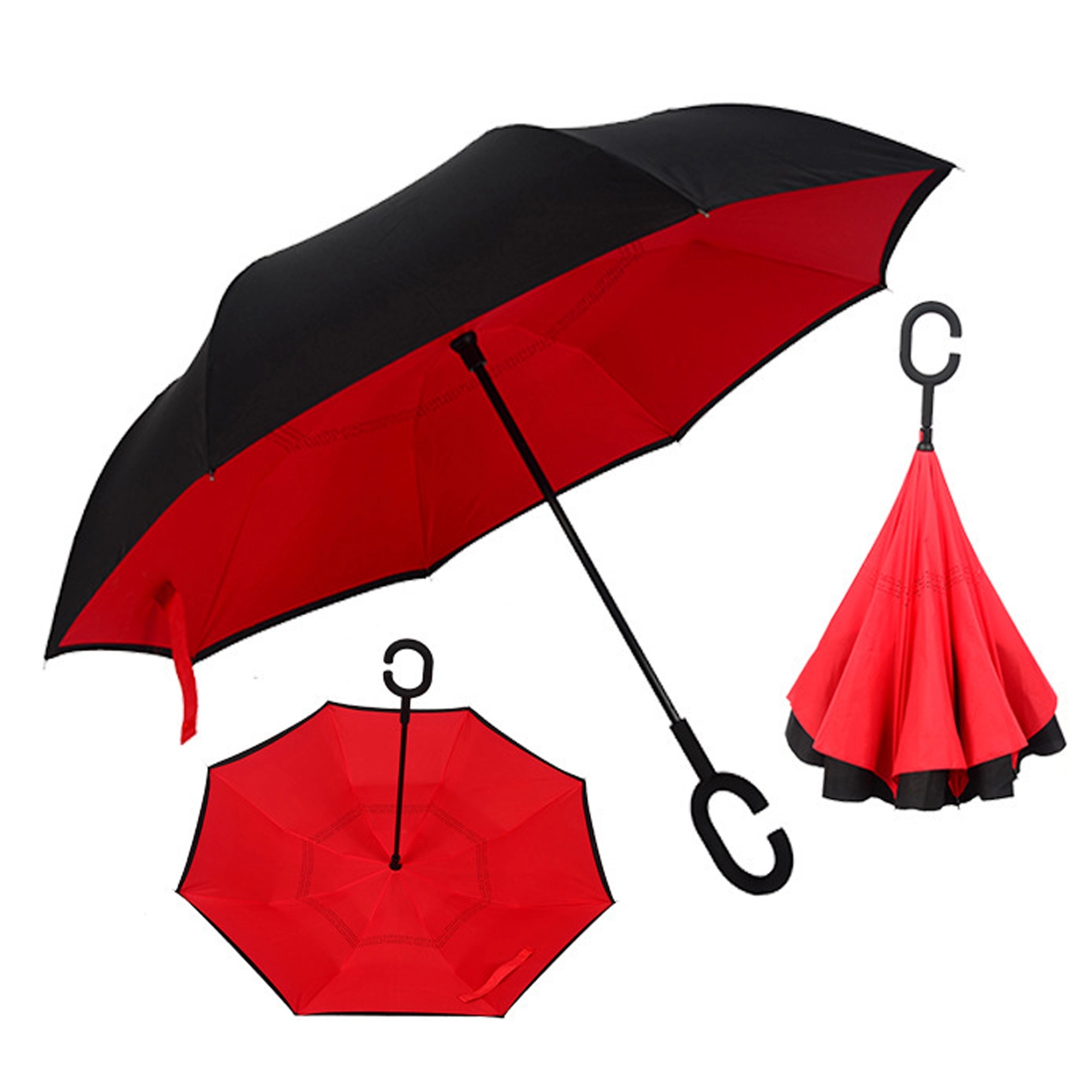 Double Layer Folding Inversion Umbrella 2