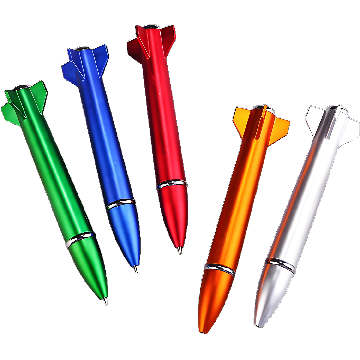 Ink-Proof Ballpoint Pen in Aircraft Rocket and Missile Shape 4