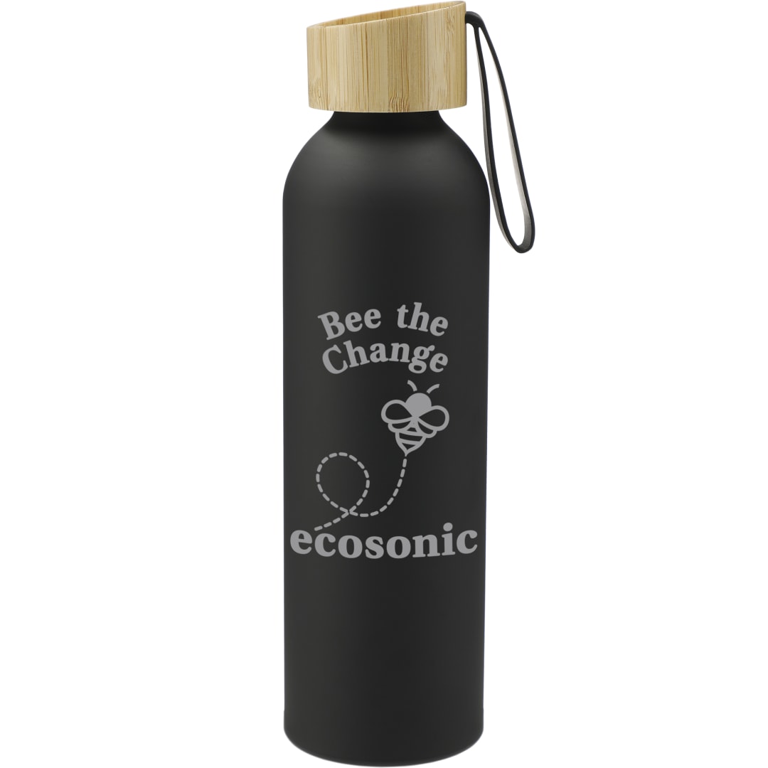 Ryze Aluminum Bottle 22 oz w/ FSC® 100% Bamboo Lid 74