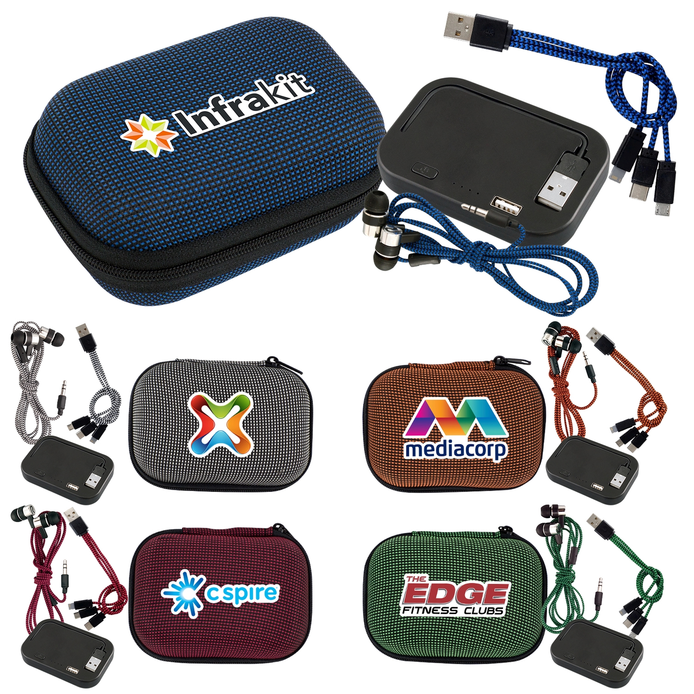 All Textured Power Bank Trio