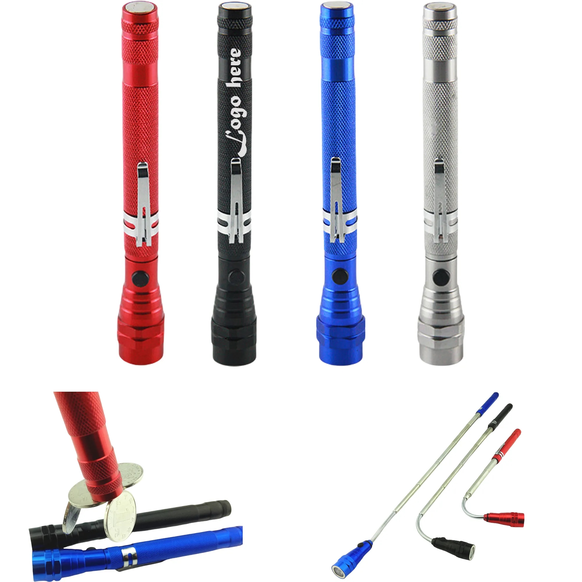 Retractable Flashlight MOQ50 5