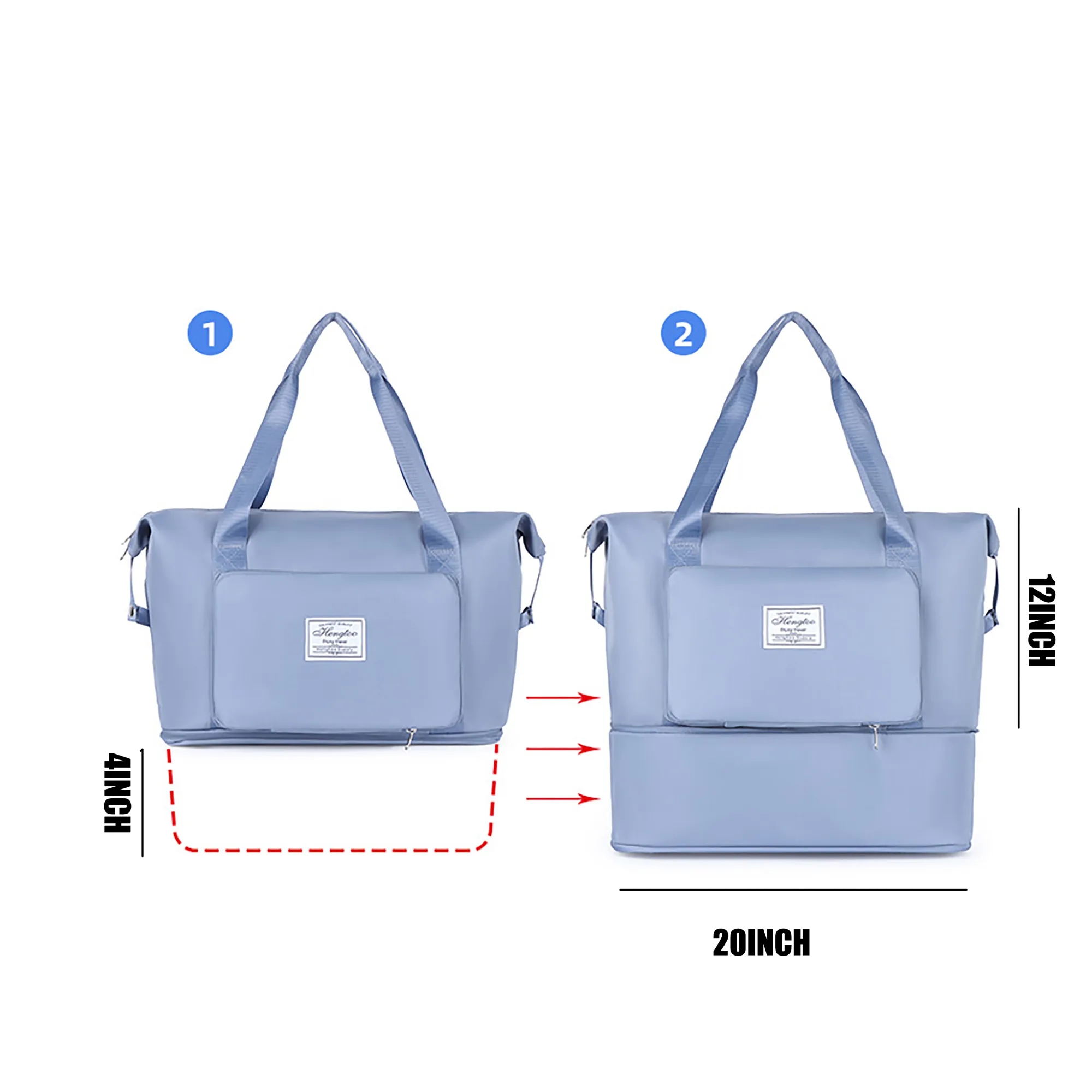 Travel Duffel Tote Bag 8