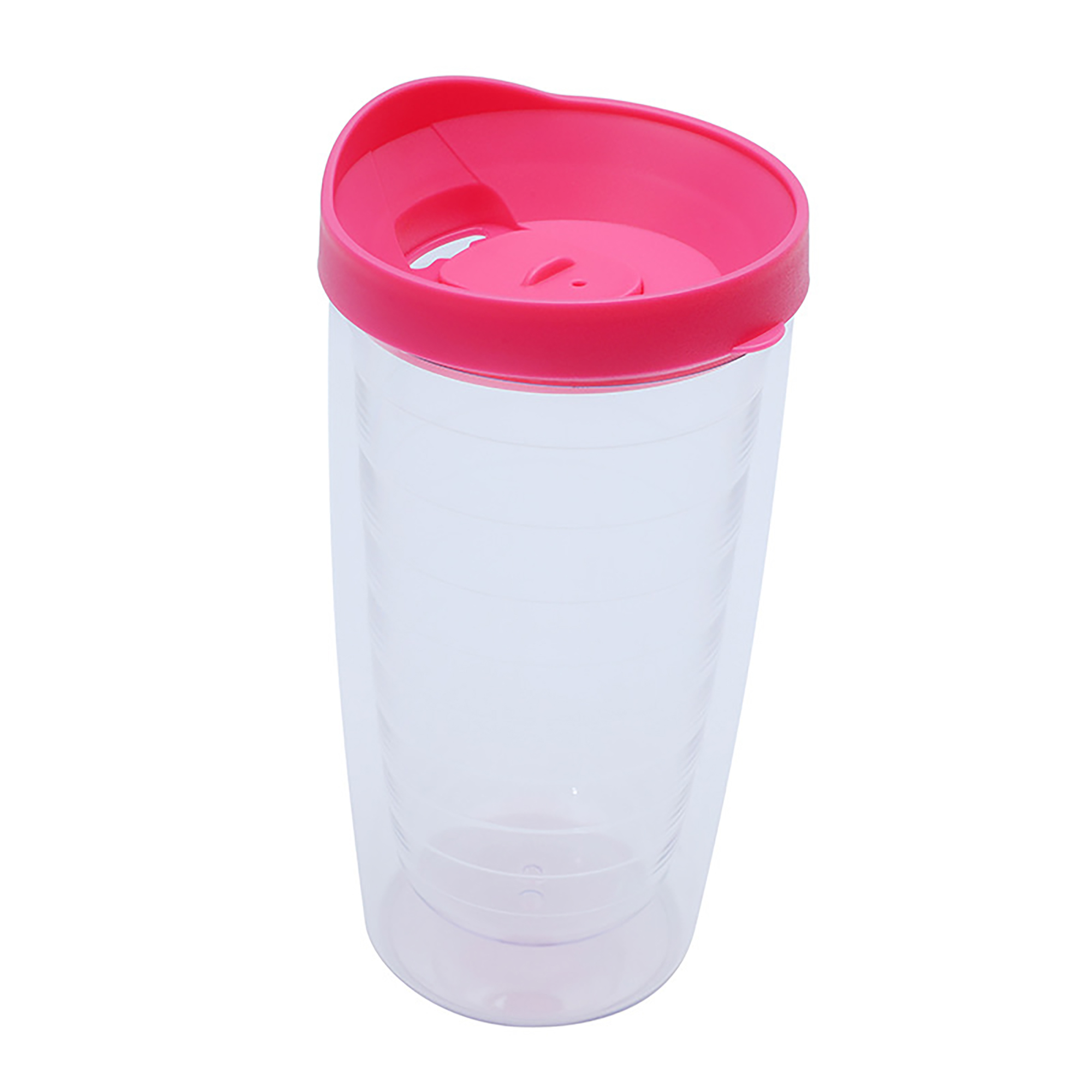 Double Layer Threaded Inner Plastic Water Cup 5