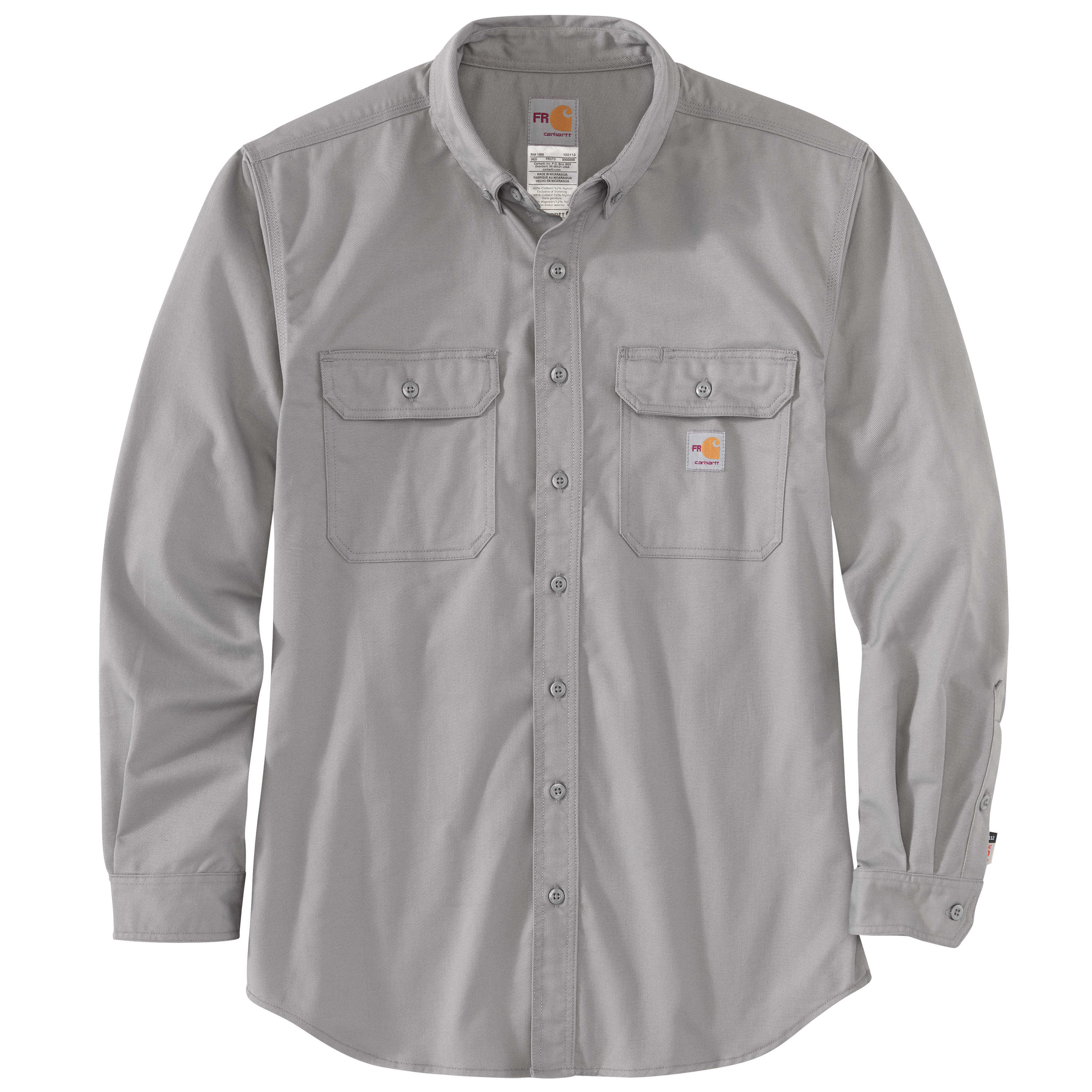 Carhartt Mens FR Twill LS Shirt 12