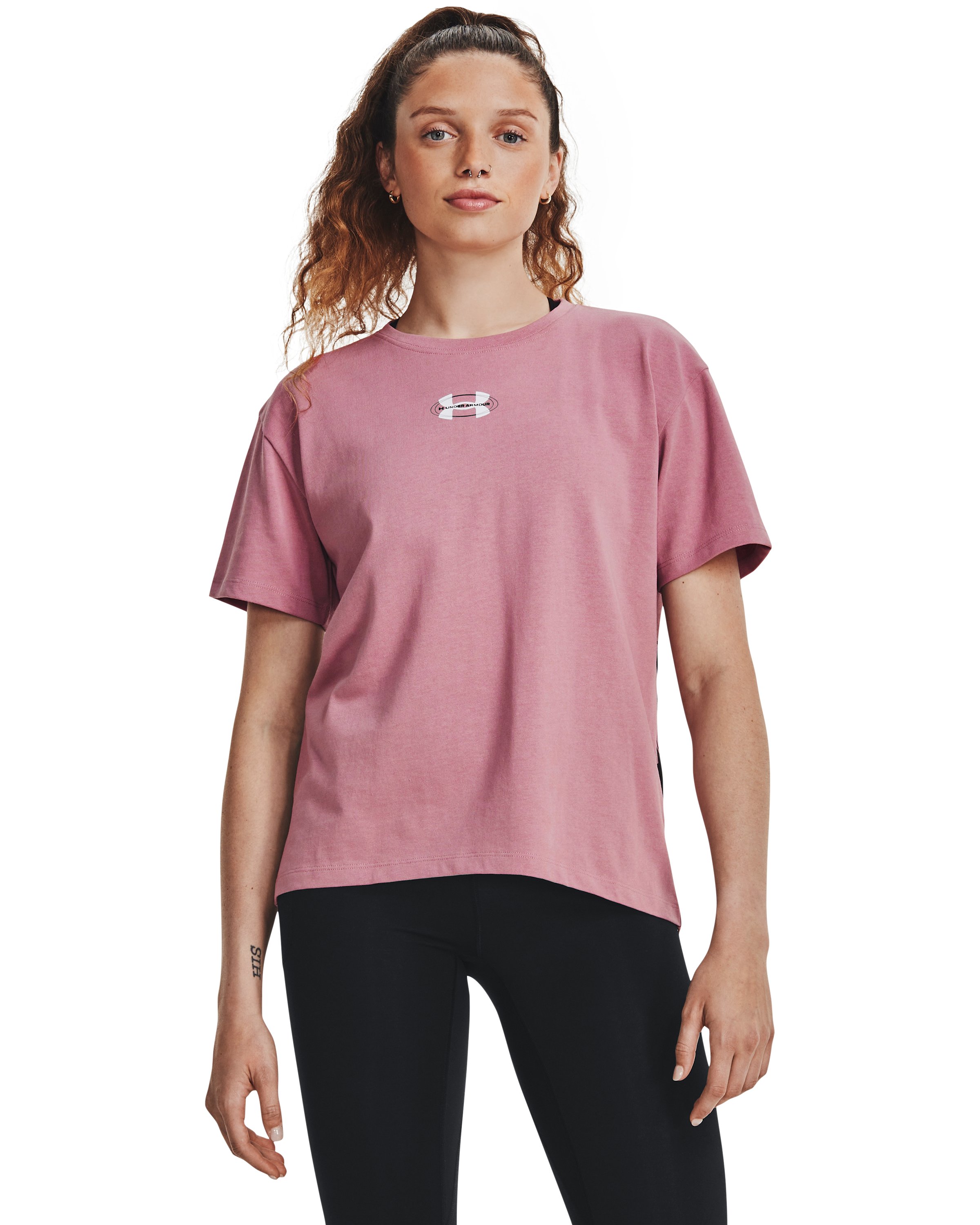 Women's UA Crest Heavyweight Short Sleeve 2