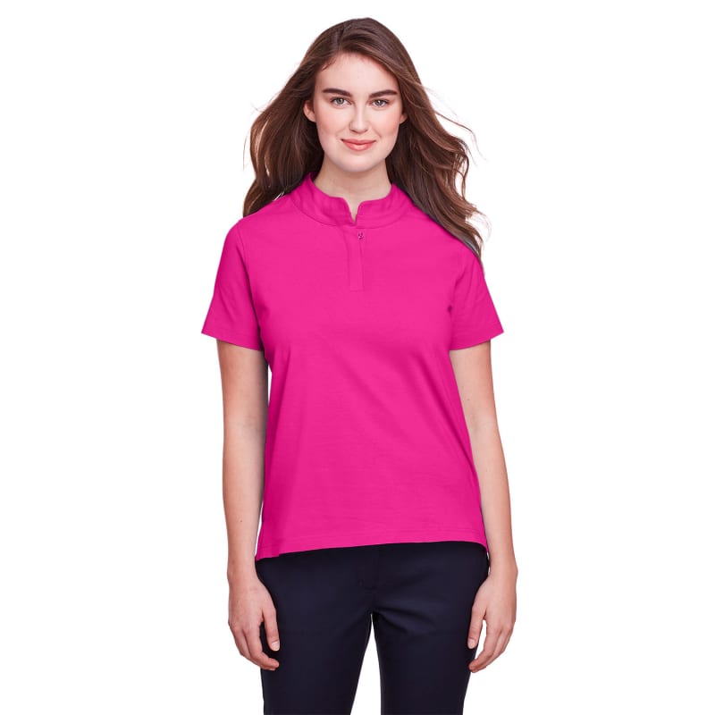 UltraClub Ladies' Lakeshore Stretch Cotton Performance Polo 13