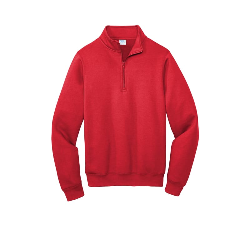 Port & Company Core Fleece 1/4-Zip Pullover Sweatshirt, custom hoodie or sweatshirt with logo imprint 22