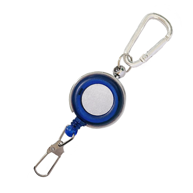 Telescopic Badge Reel with Key Chain 4