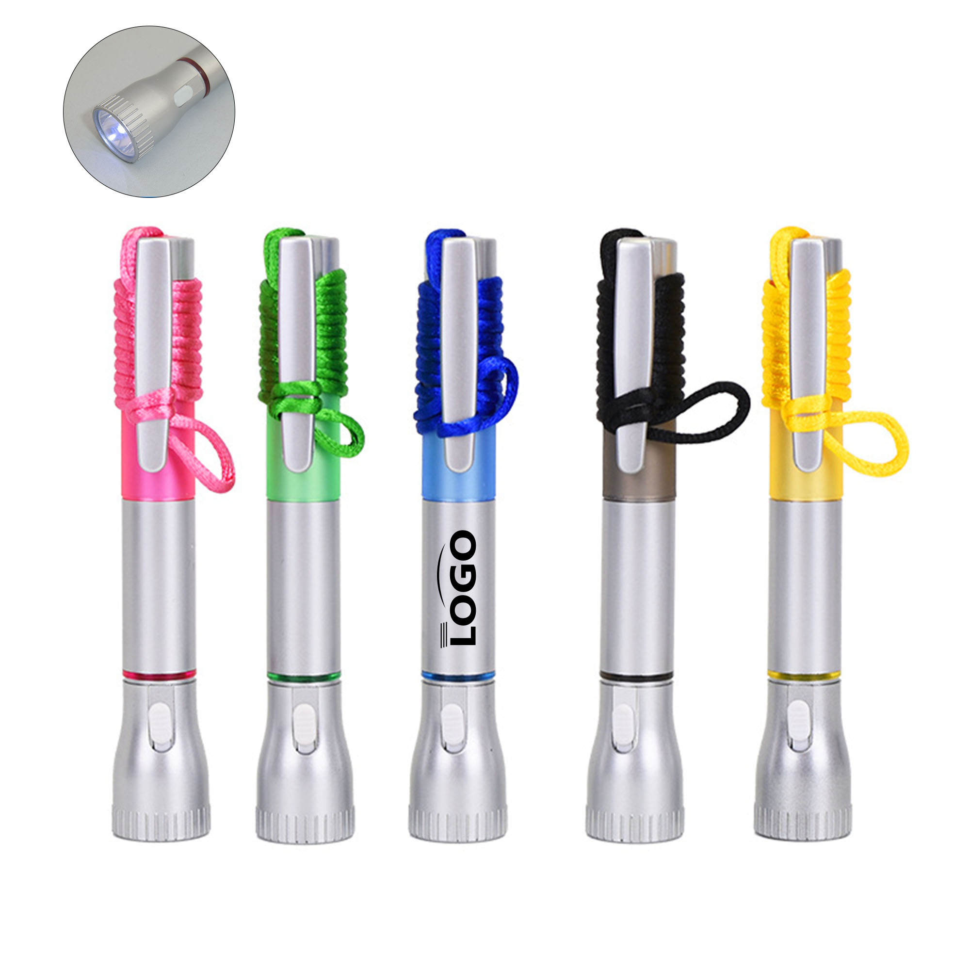 Multifunctional LED Ballpoint Pen 4