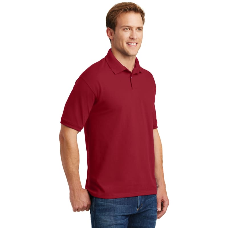 Hanes EcoSmart - 5.2-Ounce Jersey Knit Sport Shirt 41