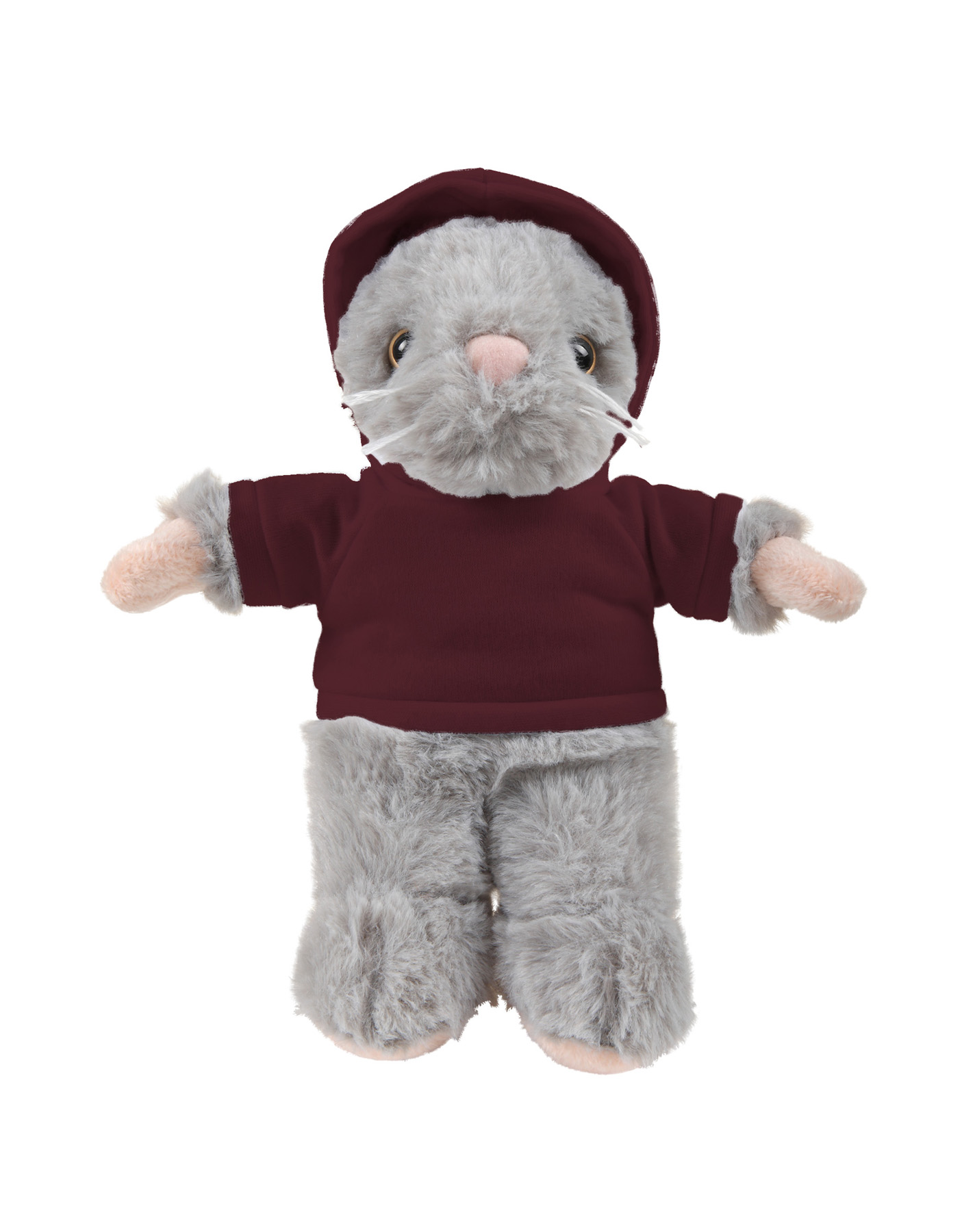 soft plush Mouse with hoodie 3
