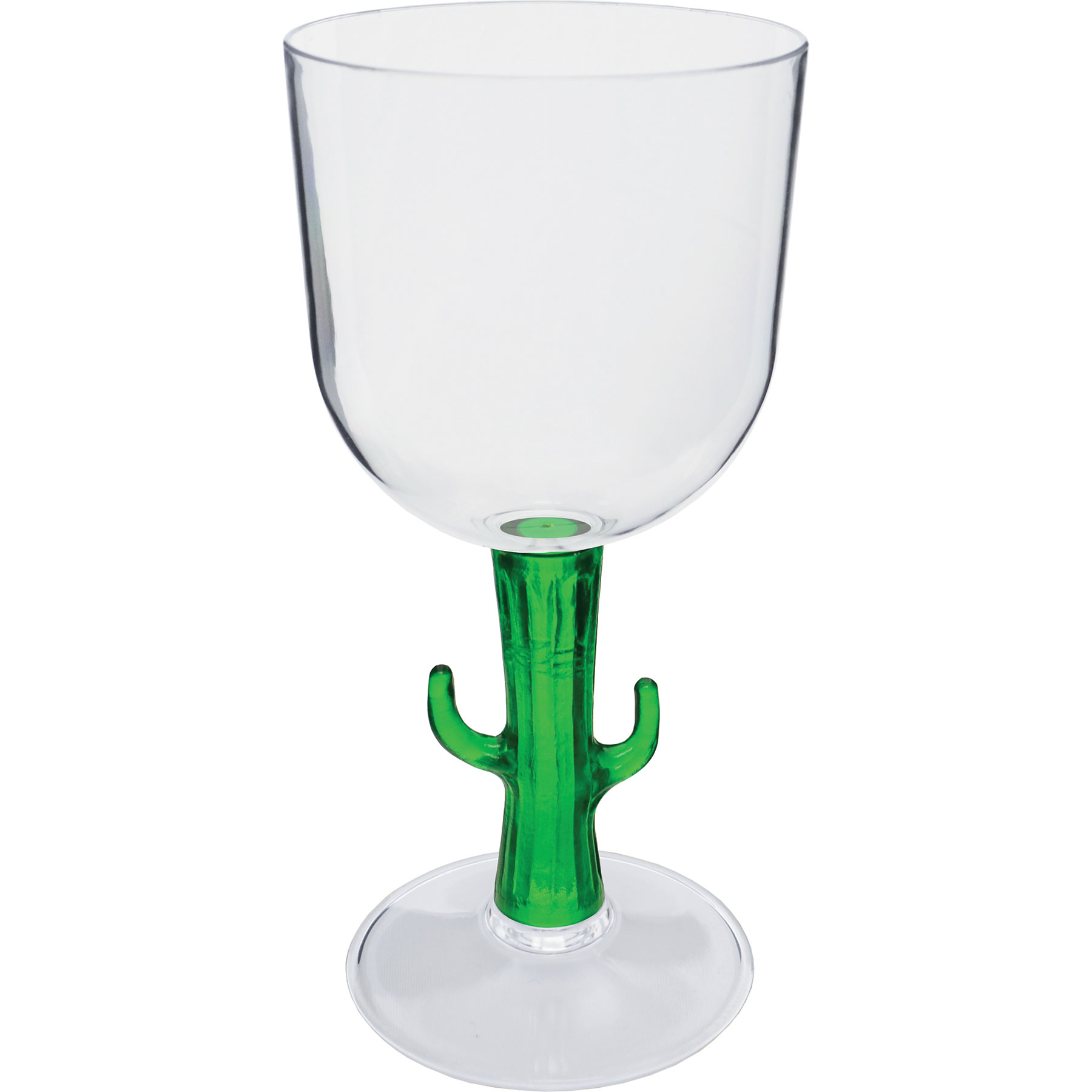14oz Novelty Stem Plastic Wine Goblet 2