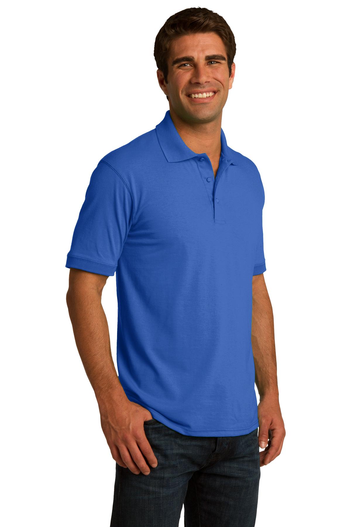 Port & Co Core Blend Jersey Knit Polo. KP55 216