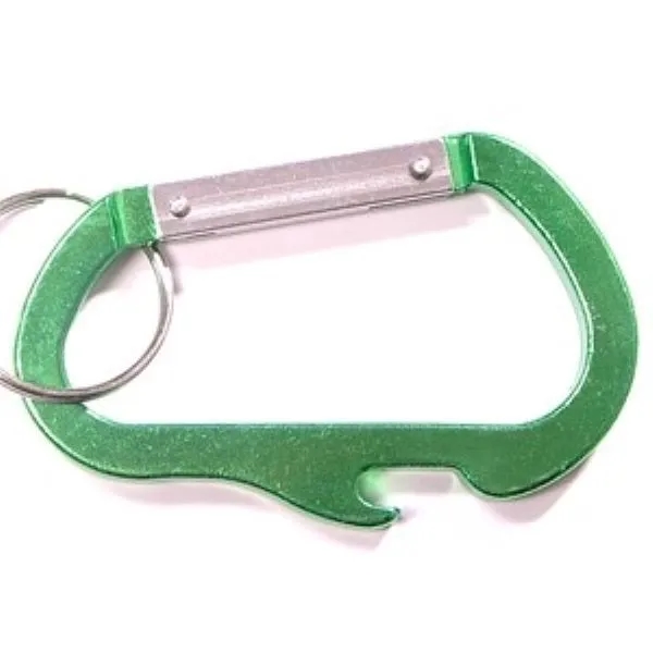 Carabiner with Bottle Opener and Key Ring 7