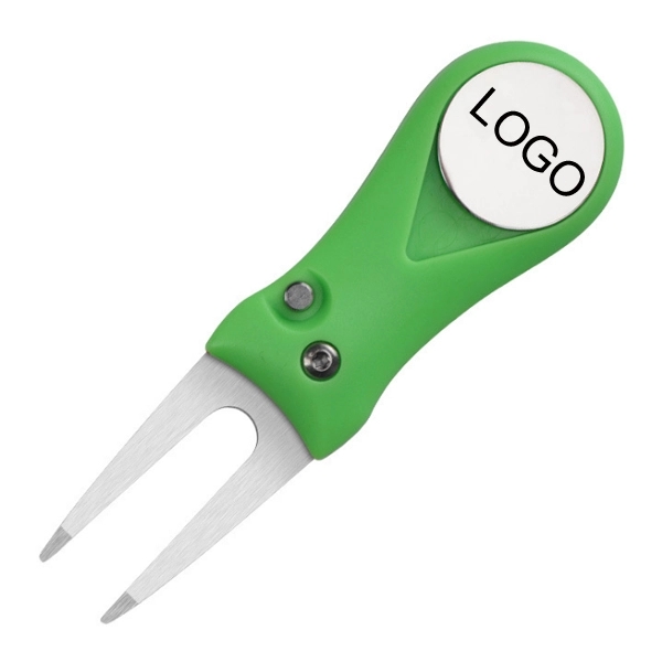 2-in-1 Foldable Golf Divot Repair Tool 8